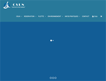 Tablet Screenshot of cassis-kayak.com